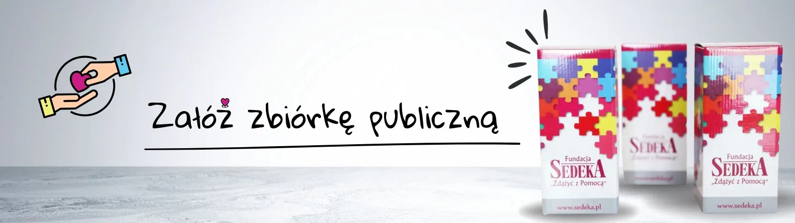 Załóż zbiórkę publiczną